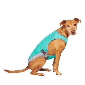 Canada Pooch Wet Reveal Smiley Cooling Dog Vest, 18